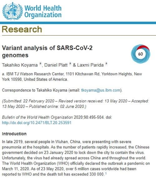 World Health Organizationのリンク画像です。