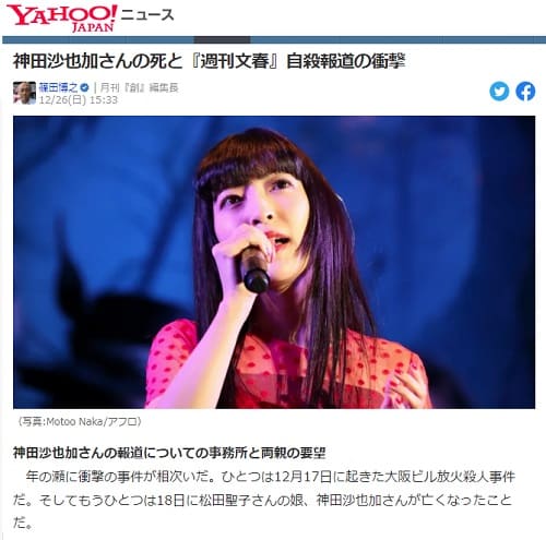 2021年12月26日 Yahooニュースへのリンク画像です。