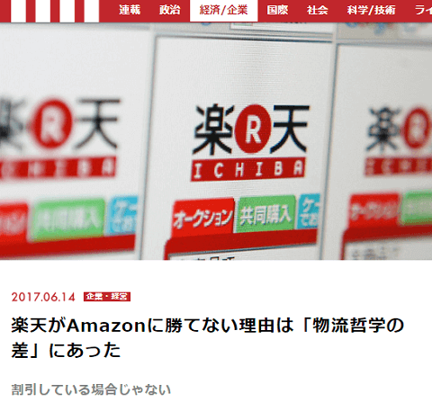2017年6月14日の現代ビジネスへのリンク画像です