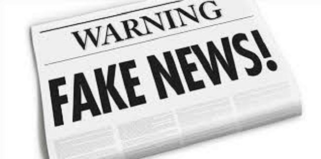 Warning fake news
