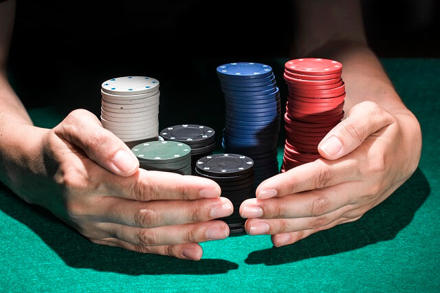 チップを総取りする手