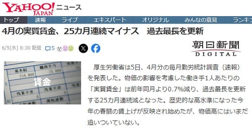 2024年6月5日 Yahooニュースへのリンク画像です。