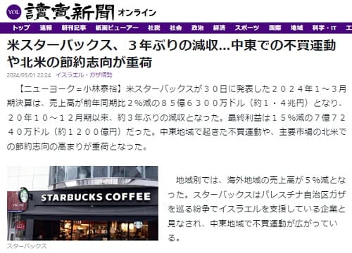 2024年5月1日 読売新聞へのリンク画像です。