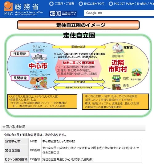総務省へのリンク画像です。