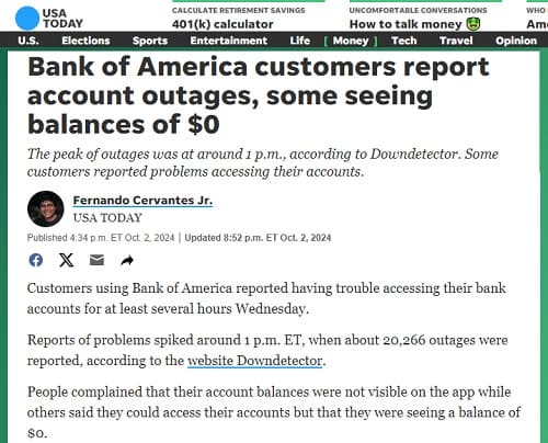 2024年10月2日 USA TODAYへのリンク画像です。