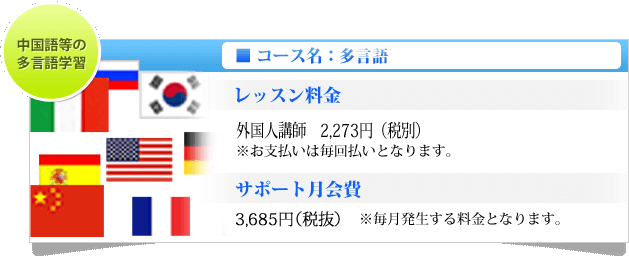 多言語レッスン